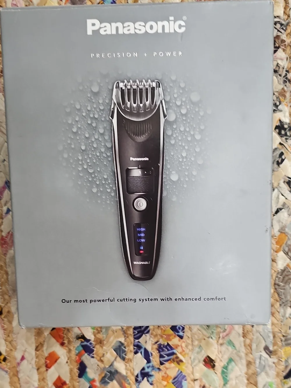Panasonic Black Men's Precision Grooming Trimmer